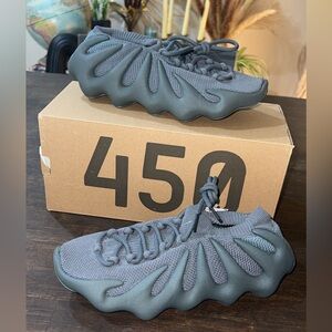 Yeezy 450 Cloud Gray Athletic Sneakers